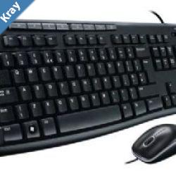 Logitech MK200 USB Media Keyboard and Mouse Combo  1000dpi USB Fullsize Keyboard Thin profile playpause volume the Internet email