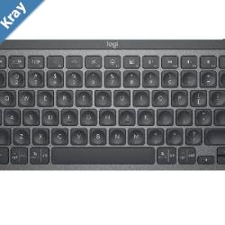 Logitech MX Keys Mini Graphite Minimalist Wireless Illuminated Keyboard Connect via the Bluetooth Low Energy techno 1Year Limited Hardware Warranty