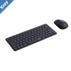 RAPOO X9010M Multimode Wireless Ultraslim Desktop Combo Set Dark Grey