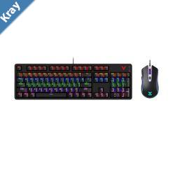 RAPOO V150S Backlit Mechanical Gaming Keyboard  Optical Gaming Mouse