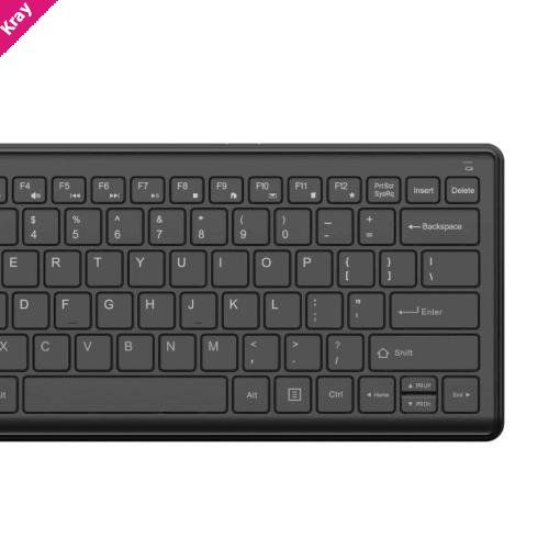 Verbatim Compact Silent Wireless Keyboard and Mouse Combo - PCR