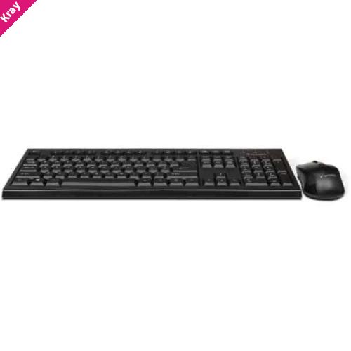 Verbatim Compact Silent Wireless Keyboard and Mouse PCR