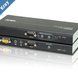 Aten KVM Extender Kit VGAAudio Cat 5 Extender w Local Access 1920x120060Hz 30m 1600x120060Hz 150m 1280x102460Hz 200m