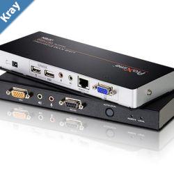 Aten KVM Extender Kit VGAAudio Cat 5 Extender With Deskew 1920x120060Hz 150m 1280x102460Hz 300m