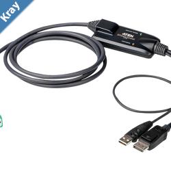 Aten DisplayPort Console Converter connects an Aten SPHD VGA KVM interface switch to a DisplayPort and USB PC up to 1920 x 1080  60 Hz compliant