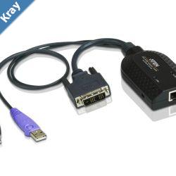 Aten KVM Cable Adapter with RJ45 to DVI USB for KH KL KM and KN series