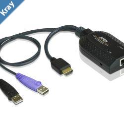 Aten HDMI USB KVM Adapter Cable with Virtual Media  Smart Card Reader Support for KNKMKH series