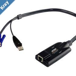 Aten KVM Cable Adapter with RJ45 to VGA  USB for KH KL KM and KN series