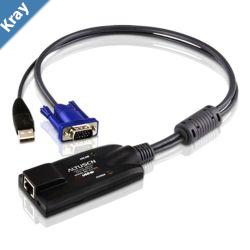 Aten KVM Cable Adapter with RJ45 to VGA  USB to suit KH15xxA KH25xxA KL15xxA series