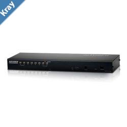 Aten 8 Port Cat 5 HighDensity KVM Over the NET