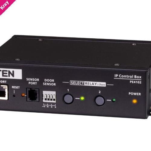Aten 2 Port 1U 10A Smart PDU with outlet control, 2xC13 Outlets, 100 - 240 VAC, Two-level password security, Remote authentication support: RADIUS