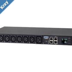 Aten 30A32A 8Outlet 1U Metered eco PDU