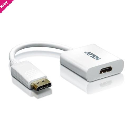 Aten DisplayPort(M) to HDMI(F) Adapter -Premium series with EMI Shielding