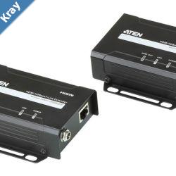 Aten HDMI HDBaseTLite Extender supports 1080p  70m and 4096 x 2160  30 HZ 444  40m over Cat 6A