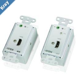 Aten HDMI Over Cat 5 Extender Wall Plate  up to 1080p60Hz 40m 1080i60Hz 60m PROJECT