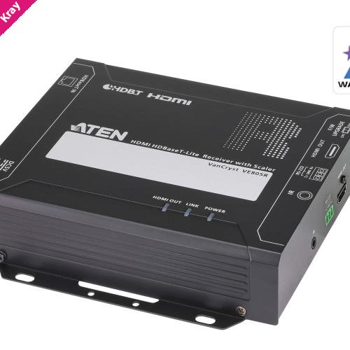 Aten HDMI HDBaseT-Lite Receiver with Scaler, supports up to 1080p @ 70m, with IR and RS232
