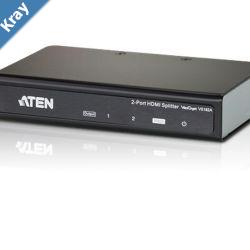 Aten Video Splitter 2 Port HDMI 4K Splitter 340MHz Ultra HD 4kx2k  1080p Full HD Supports Dolby True HD