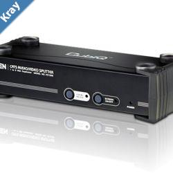 Aten Professional Video Splitter 8 Port VGA Video Splitter over Cat5 w Audio and RS232 1920x120060Hz or 150m Max LS