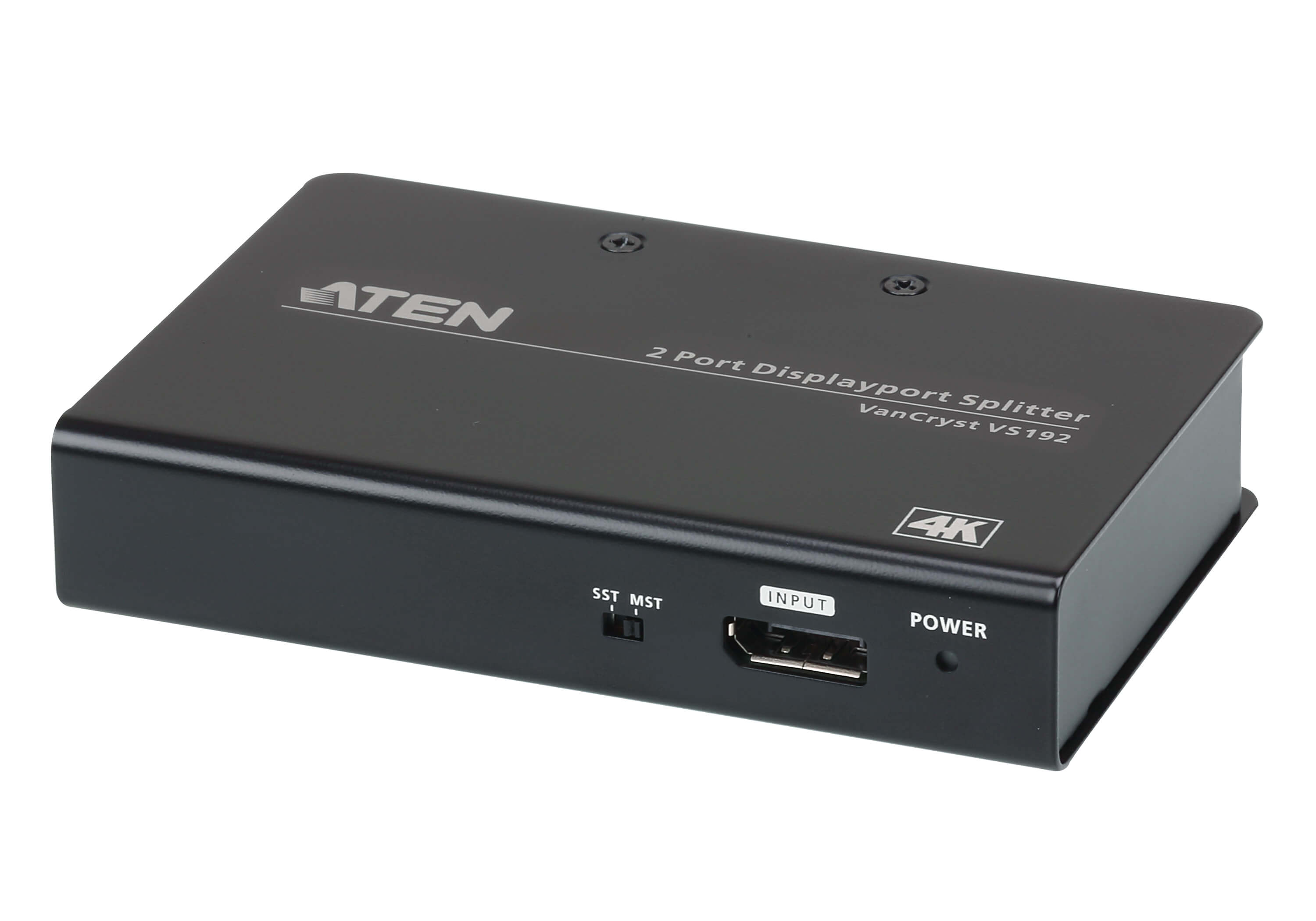 Aten Video Splitter 2 Port DisplayPort 4K Splitter 4096x2160  3840x216060Hz Supports Extend Mode  Split Mode