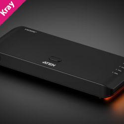 Aten 4-Port True 4K HDMI Switch, HDMI switch for home entertainment, four HDMI sources on a single True 4K display, LPCM 7.1, Dolby® & DTS-HD Audio