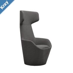 LDR Focus Ultra ChairHighback lounge chair with ergonomic design fabric upholsterywide headrestcurved armrests.Waiting RoomsHuddle SpaceBlack