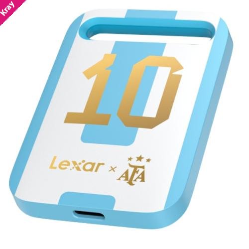 Lexar SL260 Portable SSD 1TB USB 3.2 Gen 1, Up to 390MB/s read, up to 400MB/s write (Co-branded Edition)