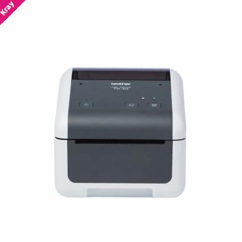 Brother DIRECT THERMAL BARCODE AND LABEL PRINTER, 203dpi WITH LABEL PEELER, USB AND NETWORK INTERFACE