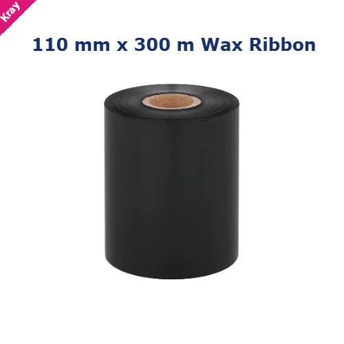 Brother LMS-PREMIUM WAX RIBBON: 110MM(W) X 300M(L) X 25MM CORE