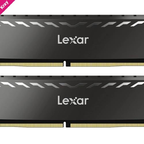 Lexar LD4BU008G-R3200GDXG DDR4 UDIMM 16GB Kit (2 x 8GB) 3200 MT/s 1.35V CL16 THOR XMP 2.0 OC