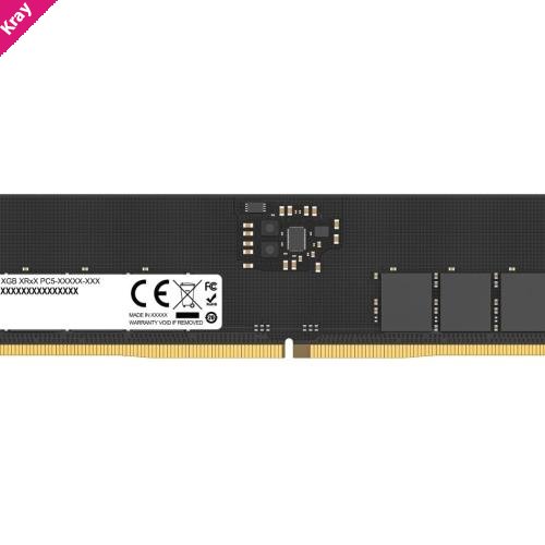 Lexar LD5U16G56C46ST-BGS DDR5 UDIMM 16 GB 5600 MT/s 1.1V  CL46 ECC