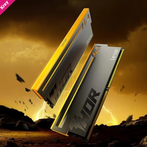 Lexar LD5U16G60C38BV-RGD DDR5 UDIMM 32GB Kit (2 x 16GB)  6000 MT/s 1.35V CL38 THOR G2 OC Black