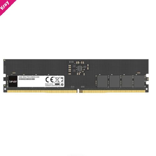 Lexar LD5U08G56C46ST-BGS DDR5 UDIMM 8GB 5600 MT/s 1.1V CL46