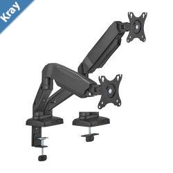 Brateck Economy DualScreen SpringAssited Monitor Arm Fit Most 1732 Monitor Up to 9 kg VESA 75x75100x100