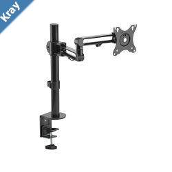 Brateck Articulating Aluminum Single Monitor Arm Fit Most 1732 Montior Up to 8kg per screen VESA 75x75100x100