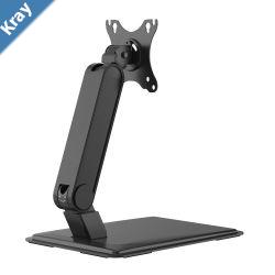 Brateck SingleMonitor Stell Articulating Monitor Mount Fit Most 1732 Monitor Up to 9KG VESA 75x75100x100BlackNEW