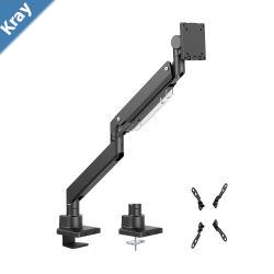 Brateck LDT80C012 SUPER HEAVYDUTY GAS SPRING MONITOR ARM For most 1757 Monitors Matte Blacknew