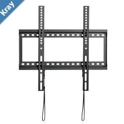 Brateck Fixed TV Wall Mount For 3270 up to 75KG VESA Compatible 50x5075x75100x100100x150100x200200x200300x200200x400 Fine Texture Black