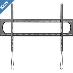 BrateckAffordable HeavyDuty TV Wall Mount For 60120 Fit Curved TV up to 120KG VESA 50x50 up to 900x600 Fine Texture Black LS