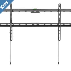 BrateckUltraSlim and HeavyDuty TV Wall Mount For 4390 up to 75KG VESA 200x200300x200400x200300x300400x300400x400600x400800x400 Black