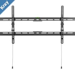 BrateckUltraSlim and HeavyDuty TV Wall Mount For 4390 up to 75KG VESA 200x200300x200400x200300x300400x300400x400600x400800x400 Black