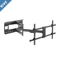 Brateck Extra Long Arm FullMotion TV Wall Mount For Most 4380 Flat Panel TVs Up to 50kg