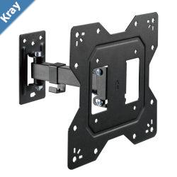 BrateckEconomical FullMotion TV Wall Mount For 2343 Fit Curved TV up to 30KG VESA 100x100100x200200x100200x200 Fine Texture Black