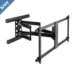 Brateck Premium Aluminum FullMotion TV Wall Mount For 4390 Flat panel TVs up to 70KG