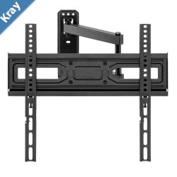 Brateck LPA78443 Super Economy FullMotion TV Wall Mount Fit Screen Size 3255 Up to 35 KG Fine Texture Black358x440x420mm new Brateck LPA78443 Super Economy FullMotion TV Wall Mount Fit Screen Size 3255 Up to 35 KG Fine Texture Black358x440x420mm new