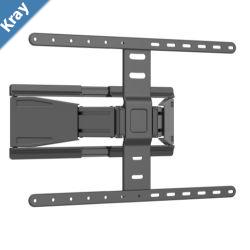 Brateck LPA79464 ULTRASLIM FULLMOTION TV WALL MOUNT For most 4390 TVs Black