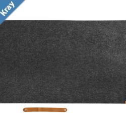 Brateck MP0712G Large Felt Mouse Pad Dark Grey LS