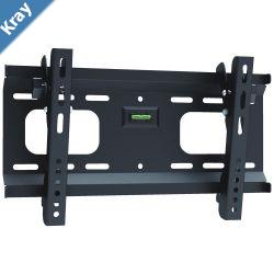 Brateck PlasmaLCD TV UltraSlim Tilting Wall Bracket up to 55  w Spirit Level VESA 100x100200x100200x200400x200 LS