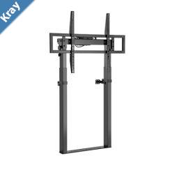 Brateck TTL1468FR Motorized Wall Mount Stand Designed for the Heaviest TV Fit Screen Size 55100up to120kg Matte BlackLS Brateck TTL1468FR Motorized Wall Mount Stand Designed for the Heaviest TV Fit Screen Size 55100up to120kg Matte BlackLS
