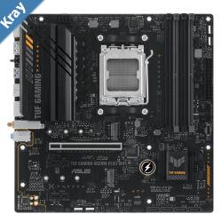 ASUS AMD A620M TUF GAMING A620MPLUS WIFI AM5 MicroATX Motherboard 4xDDR5 192GB 1 x PCIe 4.0 x16 slot 2 x M.2 slots 4 x SATA  WiFi 6