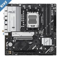ASUS AMD B650EM PRIME B650EMA WIFI AM5 MicroATX Motherboard DDR5 PCIe 5.0 Ready 3x M.2 WiFi 6 2.5Gb Ethernet 2x DP HDMI Front USBC Aura